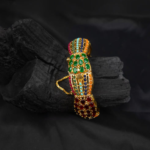 Fancy Design Openable Bangles D284-2